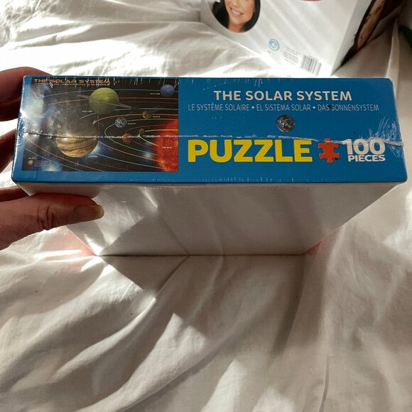 NIB Childrens 100 Pc Jigsaw Puzzle The Solar System Boy or Girl Steam Science - Picture 12 of 16